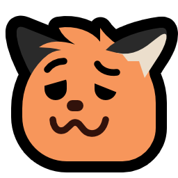 neofox emoji woozy